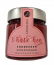 Erdbeeren mit weißer Schokolade